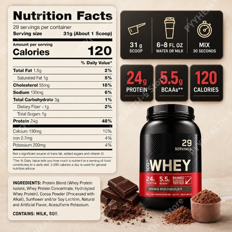 مسحوق بروتين مصل اللبن بنكهة ا - مراجعة Fitness Nutrition Protein وسعره