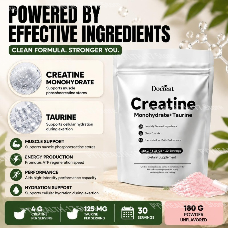 دكتييت مسحوق الكرياتين مونوهيد - مراجعة Creatine Monohydrate Powder وسعره