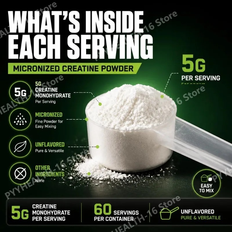 مسحوق الكرياتين مونوهيدرات الم - مراجعة Creatine Monohydrate Powder وسعره