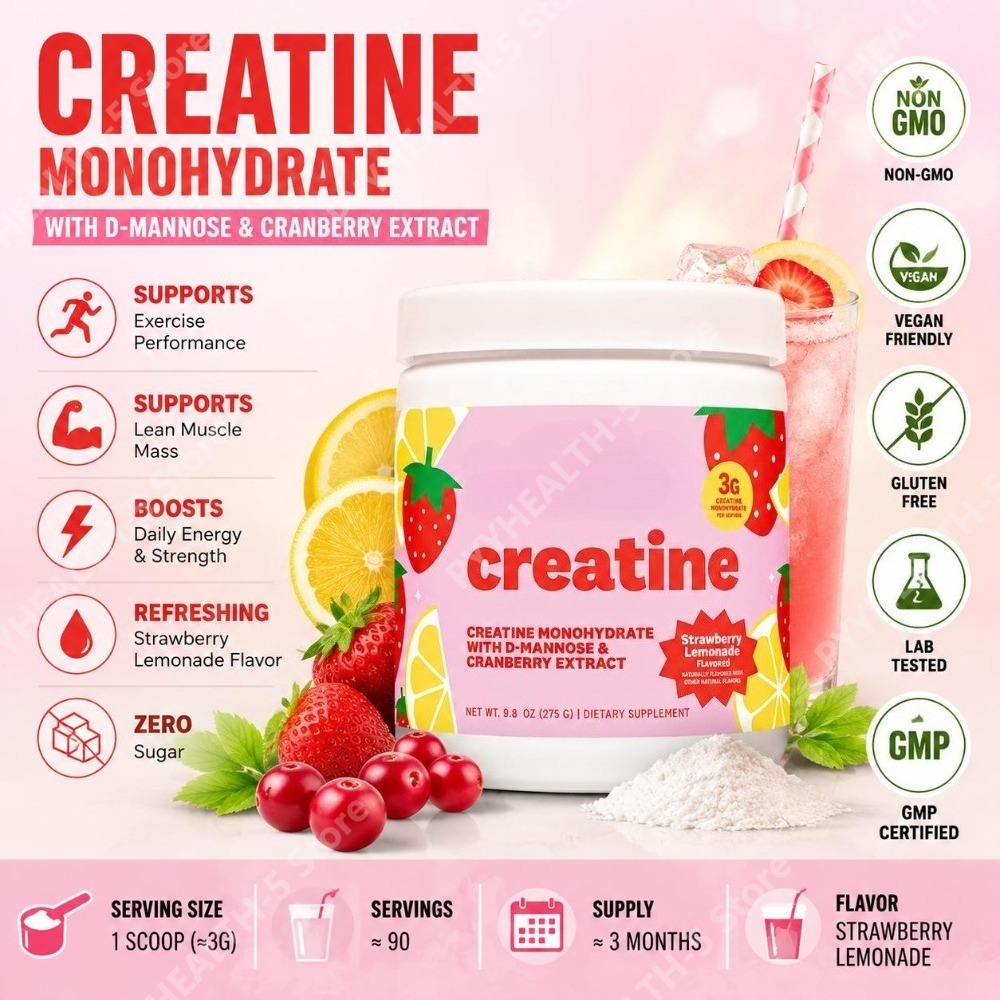 مسحوق الكرياتين مونوهيدرات مكم - مراجعة Creatine Monohydrate Powder وسعره