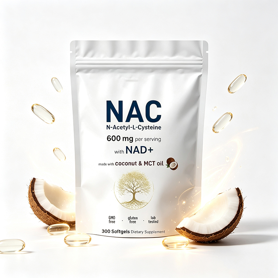 كبسولات NAC 600 ملغ مع مزيج زي - مراجعة Mct Oil Coconut وسعره