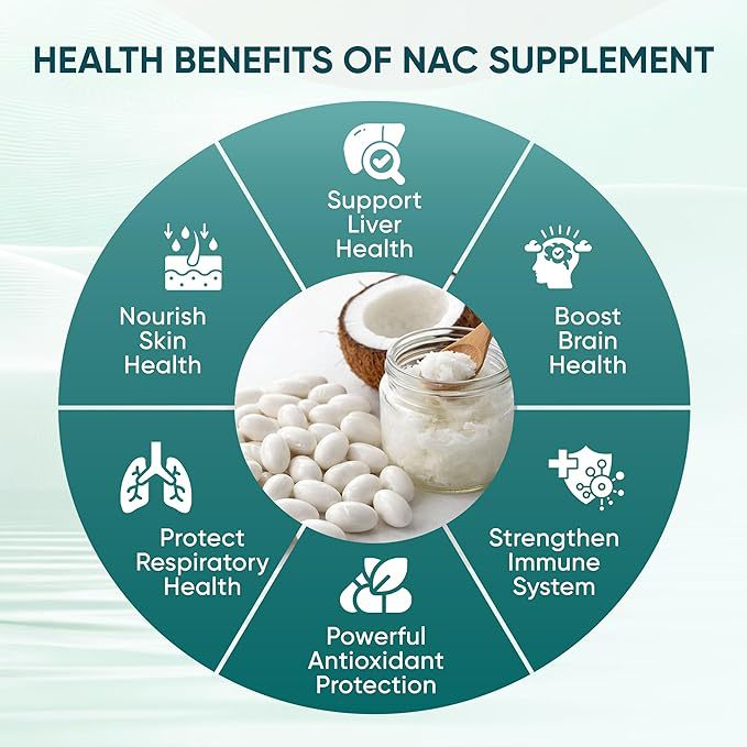 كبسولات NAC 600 ملغ مع مزيج زي - مراجعة Mct Oil Coconut وسعره