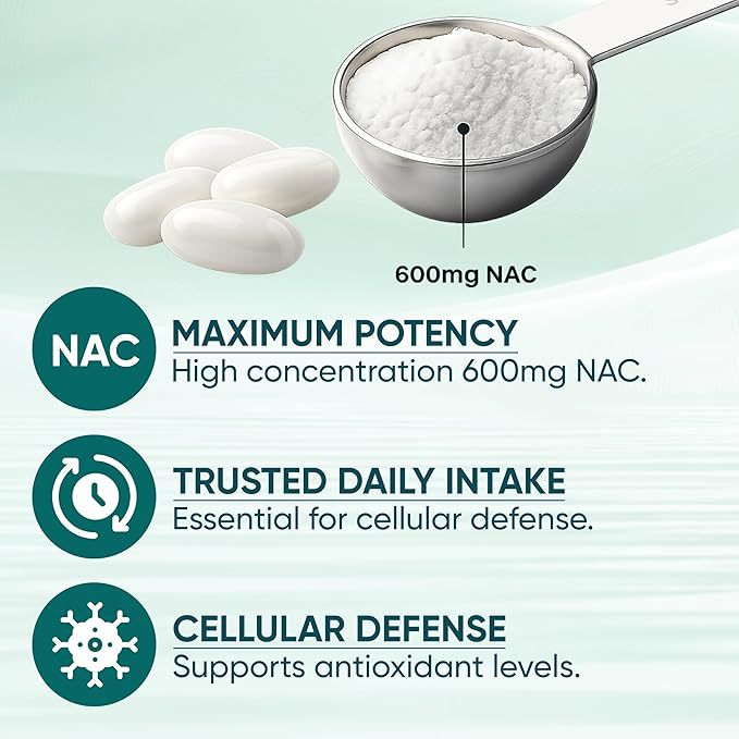 كبسولات NAC 600 ملغ مع مزيج زي - مراجعة Mct Oil Coconut وسعره