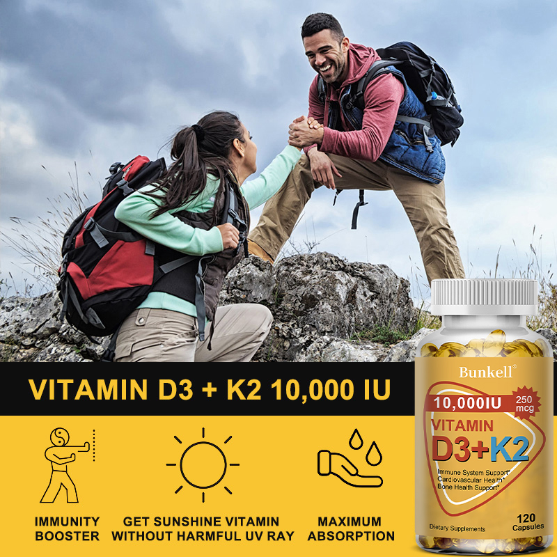Bunkell فيتامين D3 + K2 مع زيت - مراجعة Mct Oil Coconut وسعره