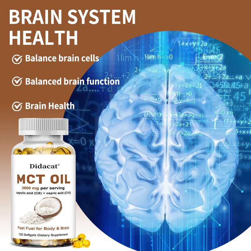 زيت MCT 3600 مجم C8 C10 كبسولا - مراجعة Mct Oil Coconut وسعره