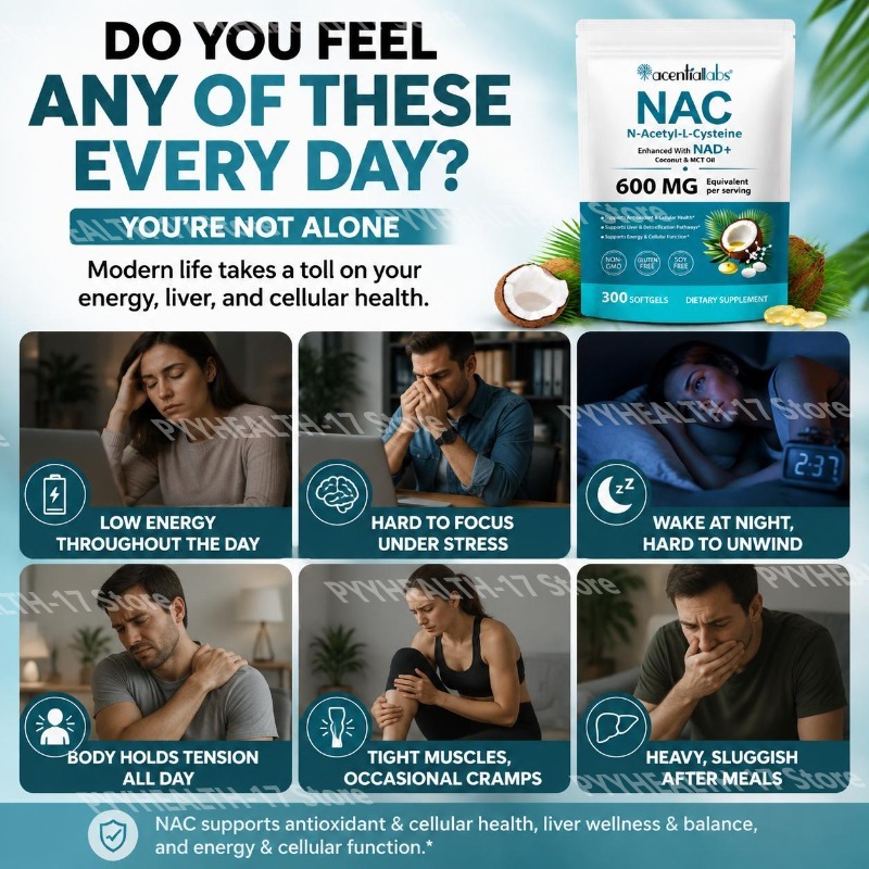 كبسولات NAC (N-Acetyl-L-Cystei - مراجعة Mct Oil Coconut وسعره