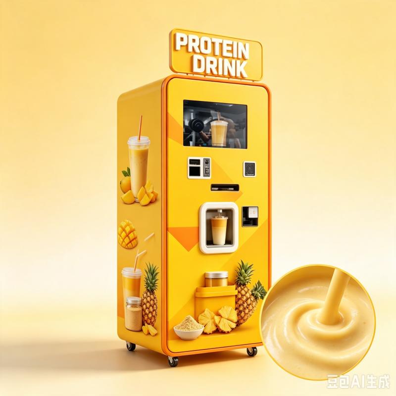 آلة بيع مشروبات البروتين المخص - مراجعة Fitness Nutrition Protein وسعره