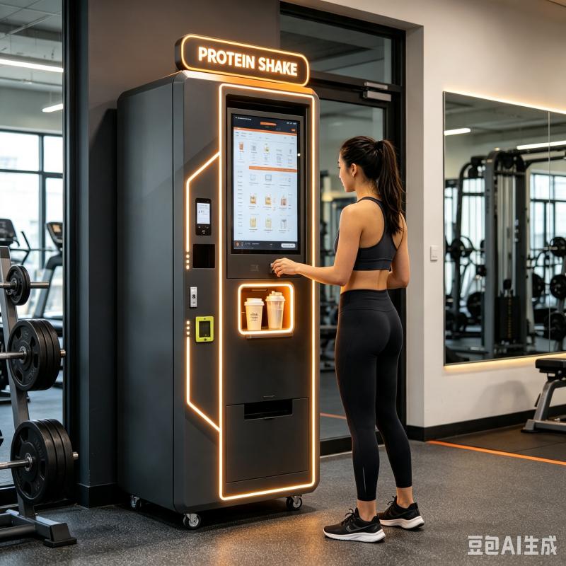 آلة بيع أوتوماتيكية لمشروبات ا - مراجعة Fitness Nutrition Protein وسعره