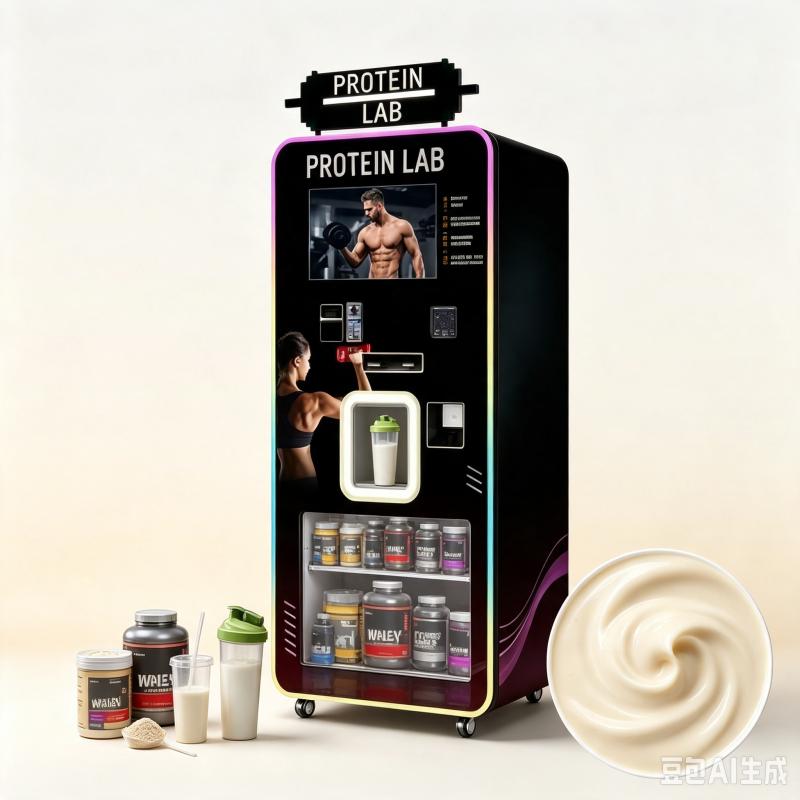 آلة بيع أوتوماتيكية لمشروبات ا - مراجعة Fitness Nutrition Protein وسعره