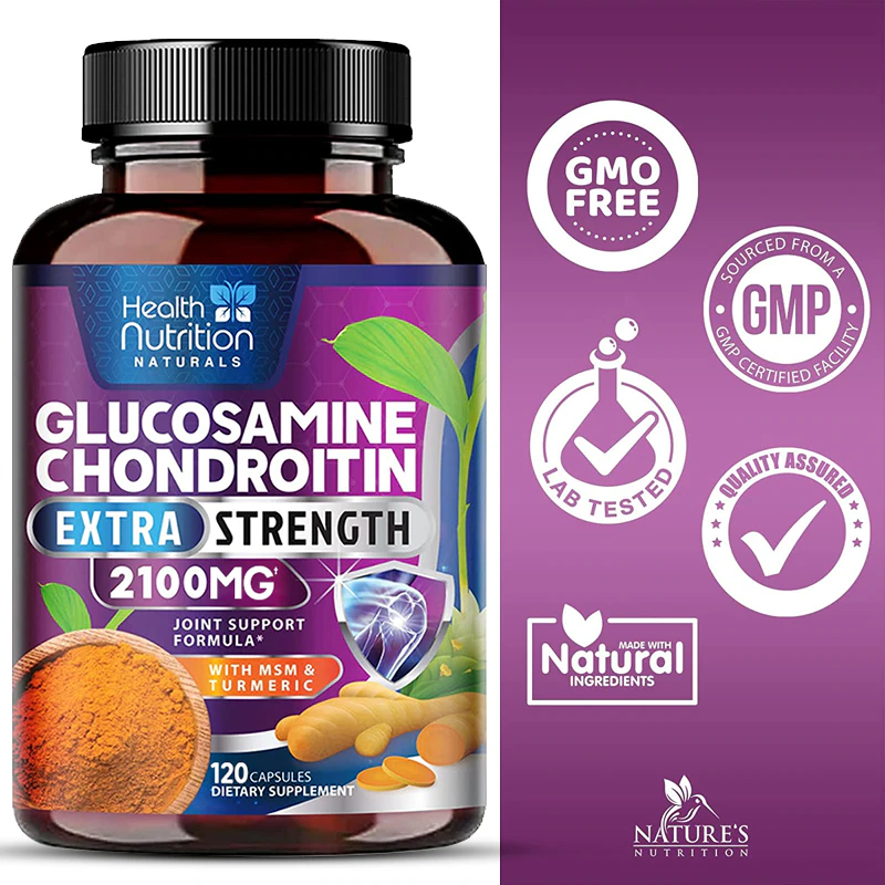 غلوكوزامين شوندرويتين الكركم M - مراجعة Glucosamine Chondroitin Joint وسعره