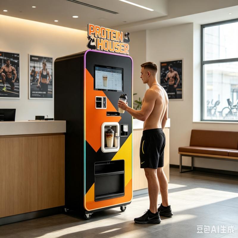آلة بيع مشروبات البروتين المخص - مراجعة Fitness Nutrition Protein وسعره