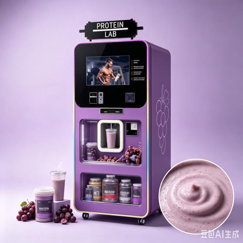ماكينة بيع مشروبات البروتين ال - مراجعة Fitness Nutrition Protein وسعره