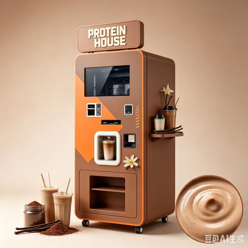 ماكينة بيع مشروبات البروتين ال - مراجعة Fitness Nutrition Protein وسعره