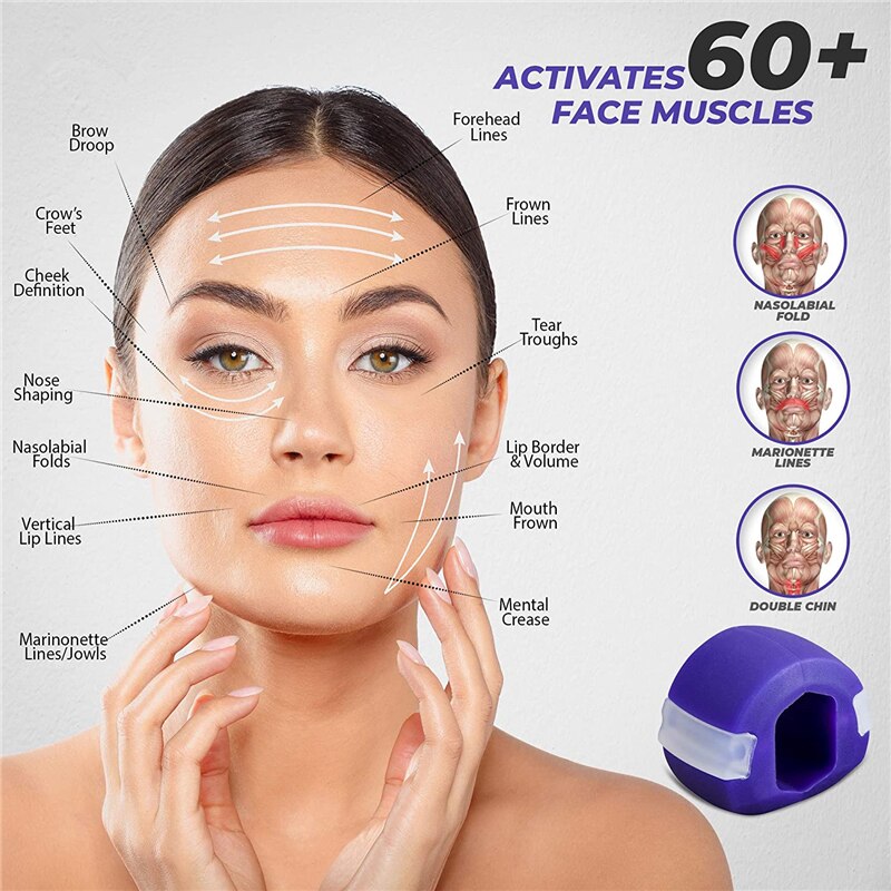 تمرين الفك والوجه Jawline تدري - مراجعة Nutrition And Fitness وسعره