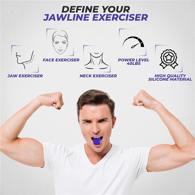 تمرين الفك والوجه Jawline تدري - مراجعة Nutrition And Fitness وسعره